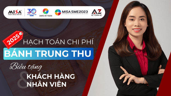 Hạch toán bánh trung thu biếu tặng