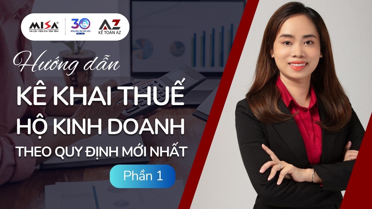 Hướng dẫn kê khai thuế HKD